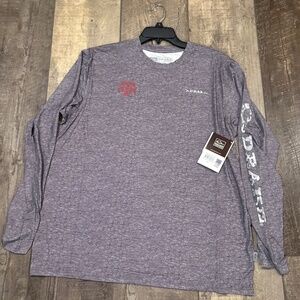 Texas A&M Drake Large Long Sleeve Performance Shirt (New with Tags)